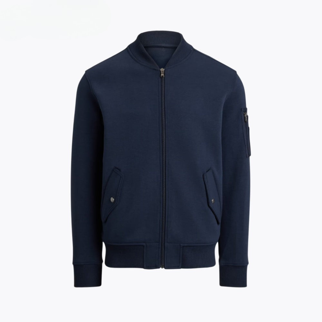 Doppelstrick-Bomberjacke