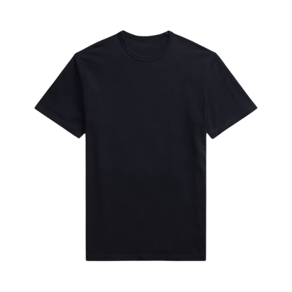 Jersey-Rundhals-T-Shirt
