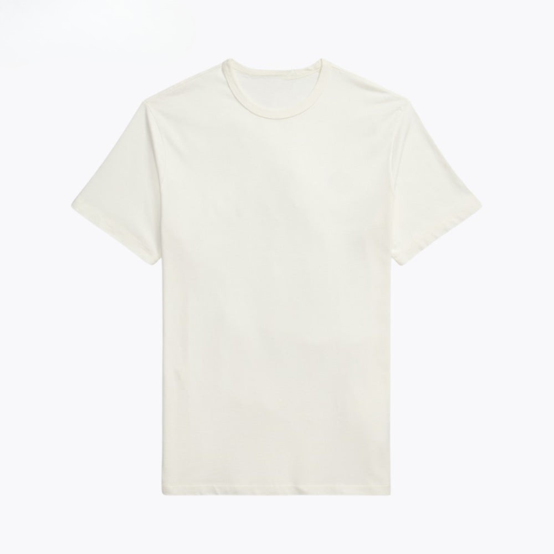 Jersey-Rundhals-T-Shirt