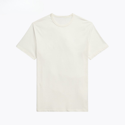 Jersey-Rundhals-T-Shirt