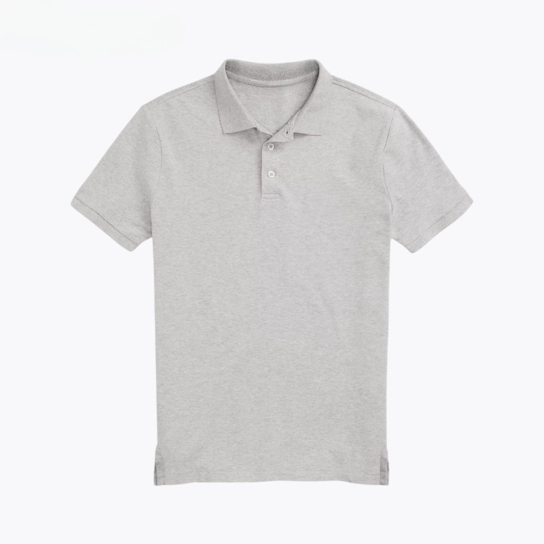 Custom Slim Fit Stretch-Mesh-Poloshirt