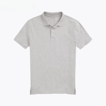 Custom Slim Fit Stretch-Mesh-Poloshirt