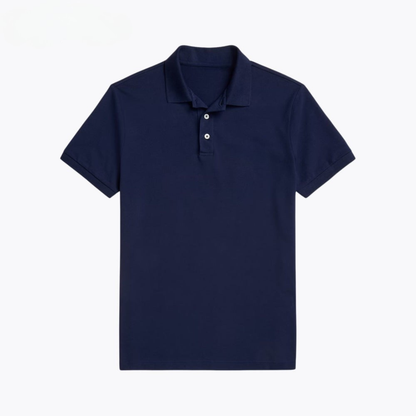Custom Slim Fit Stretch-Mesh-Poloshirt